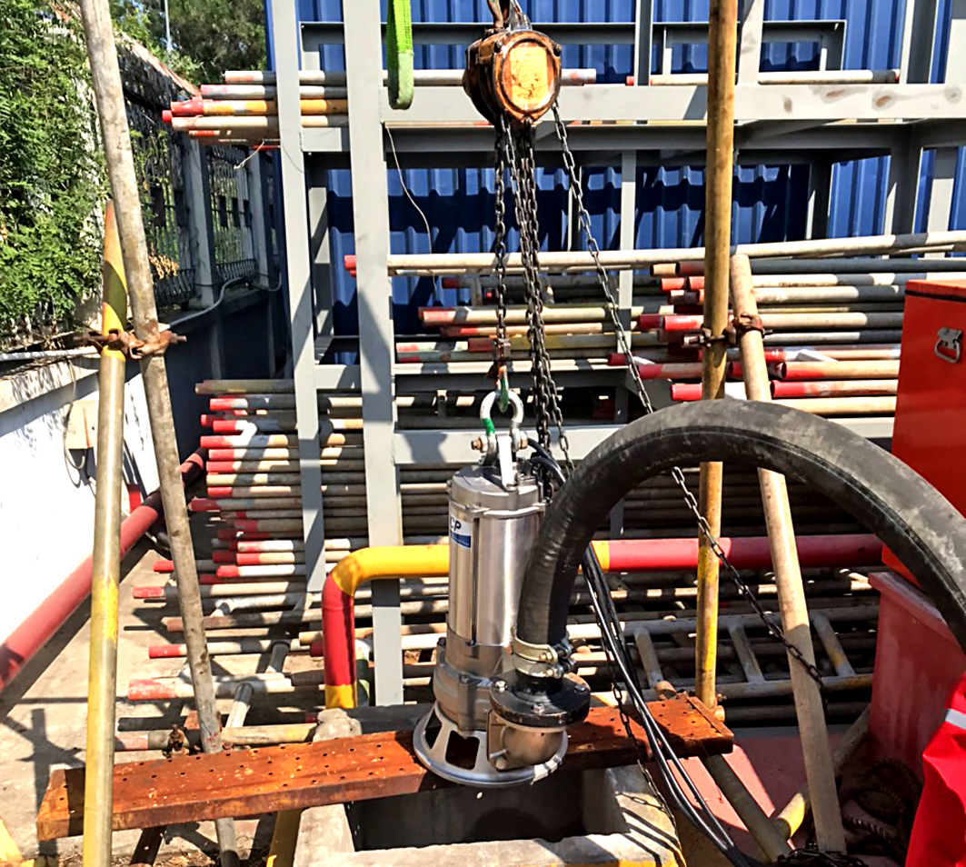 Sea Water Extraction in Vung Tau, Vietnam Sea Water Extraction in Vung Tau, Vietnam