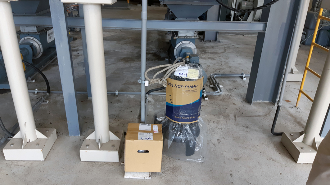 Sedimentation Tank Cleanup for Bali Wastewater Treatment Plant in New Taipei City, Taiwan Sedimentation Tank Cleanup for Bali Wastewater Treatment Plant in New Taipei City, Taiwan