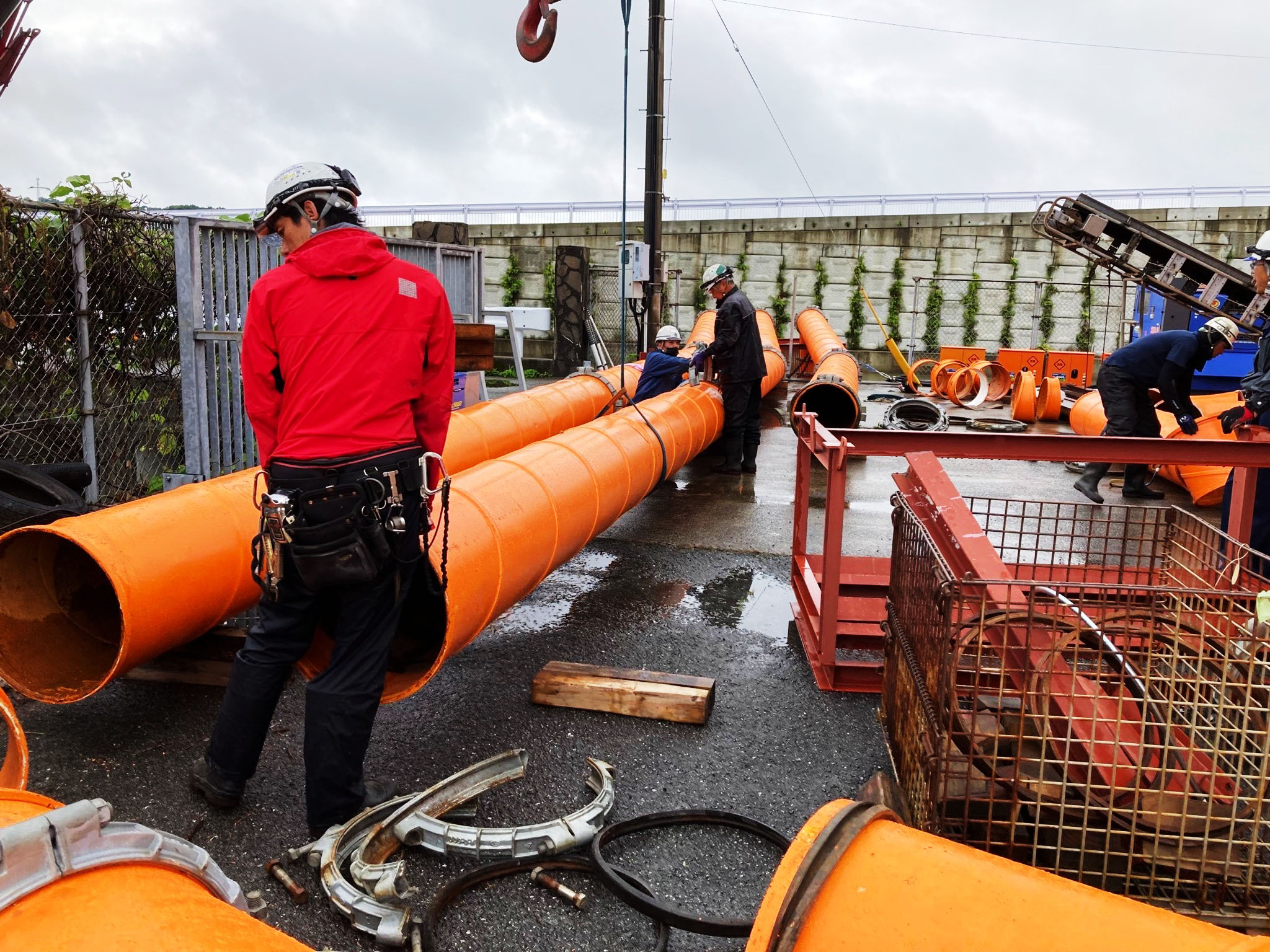 Temporary Replacement for Pumping Station in Kumamoto Prefecture, Japan Temporary Replacement for Pumping Station in Kumamoto Prefecture, Japan
