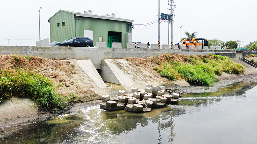 Madou Pump Station Enhancement in Tainan, Taiwan Madou Pump Station Enhancement in Tainan, Taiwan